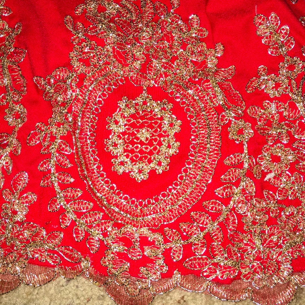 Baby online formal red Dress - Picture 6 of 11